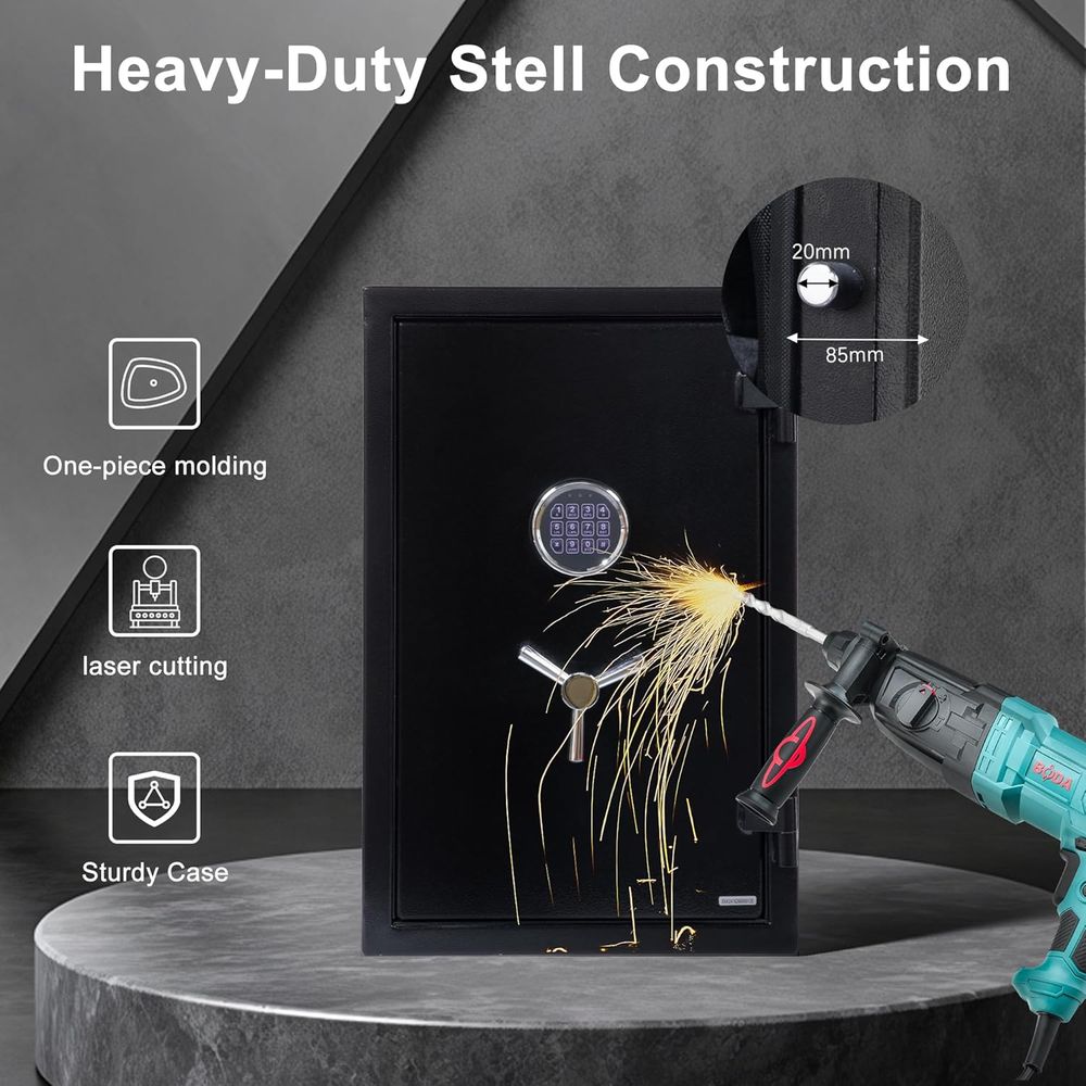 Large Handgun Safe with Digita - огляд і ціна Fire Safe Document