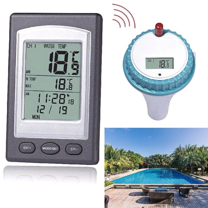 Digtal Swimming Pool Thermomet - огляд і ціна Pool Alarm Float