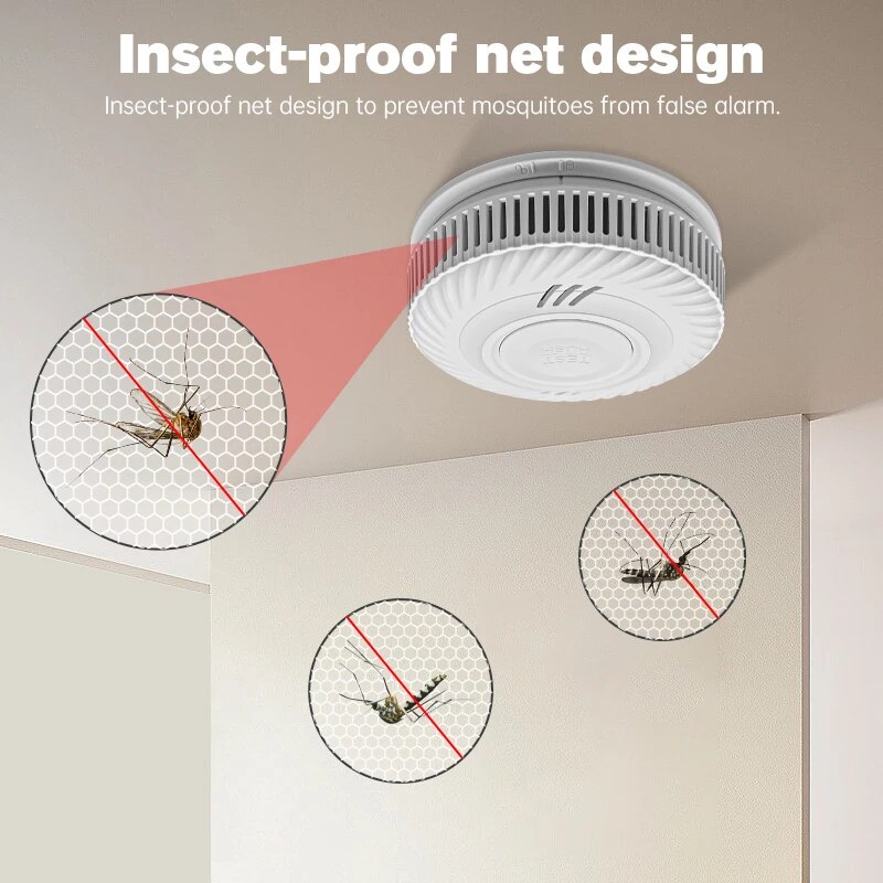 1pc Smoke Detector Warning, In - огляд і ціна Smoke Detector Interconnected