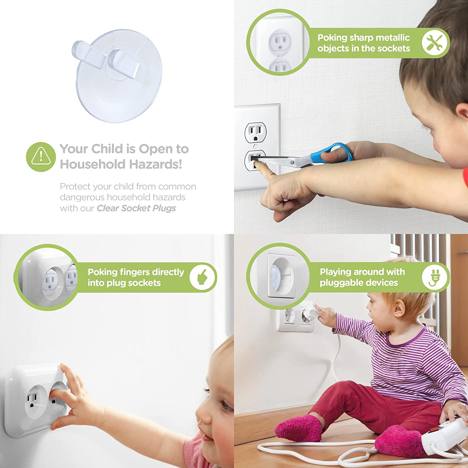 10pcs Outlet Covers, American  - огляд і ціна Outlet Cover Baby