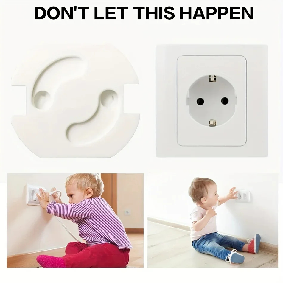 Baby Safety Socket Covers 10pc - огляд і ціна Outlet Cover Baby